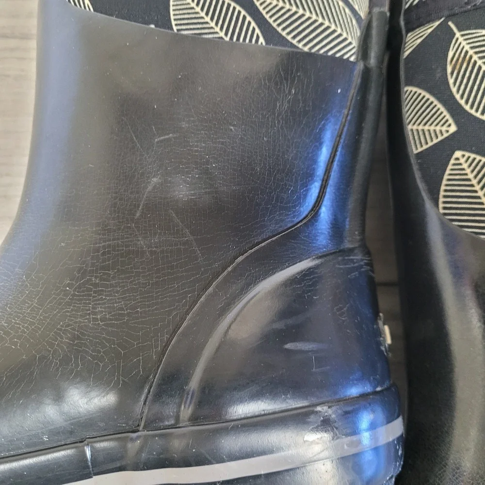 Bogs Plimsoll Leaf Neo-Tech Waterproof Boots Womens 6 Black Insulated –40 Winter